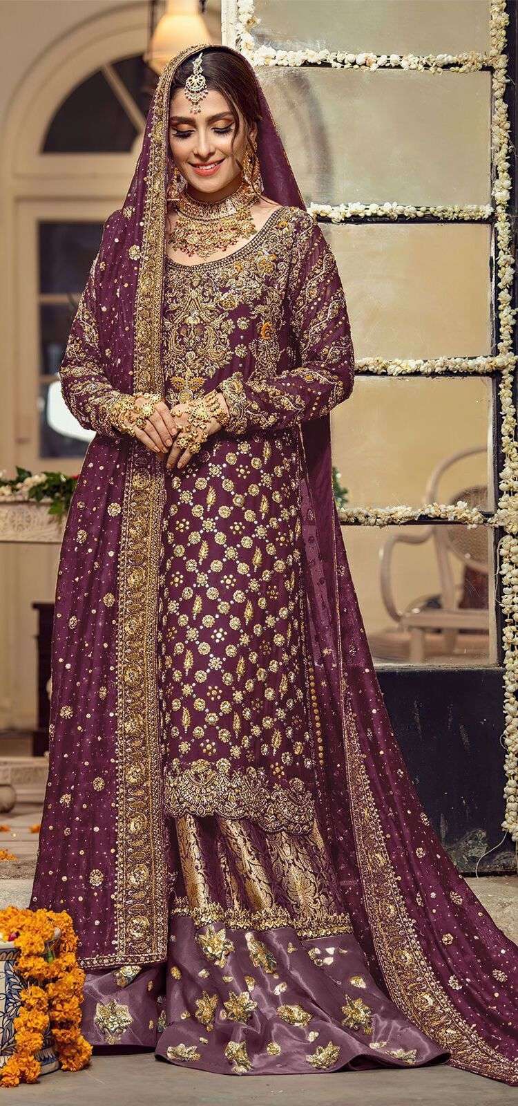Alk Khushbu 166 N Wedding Wear Pakistani Suits Wholesale catalog