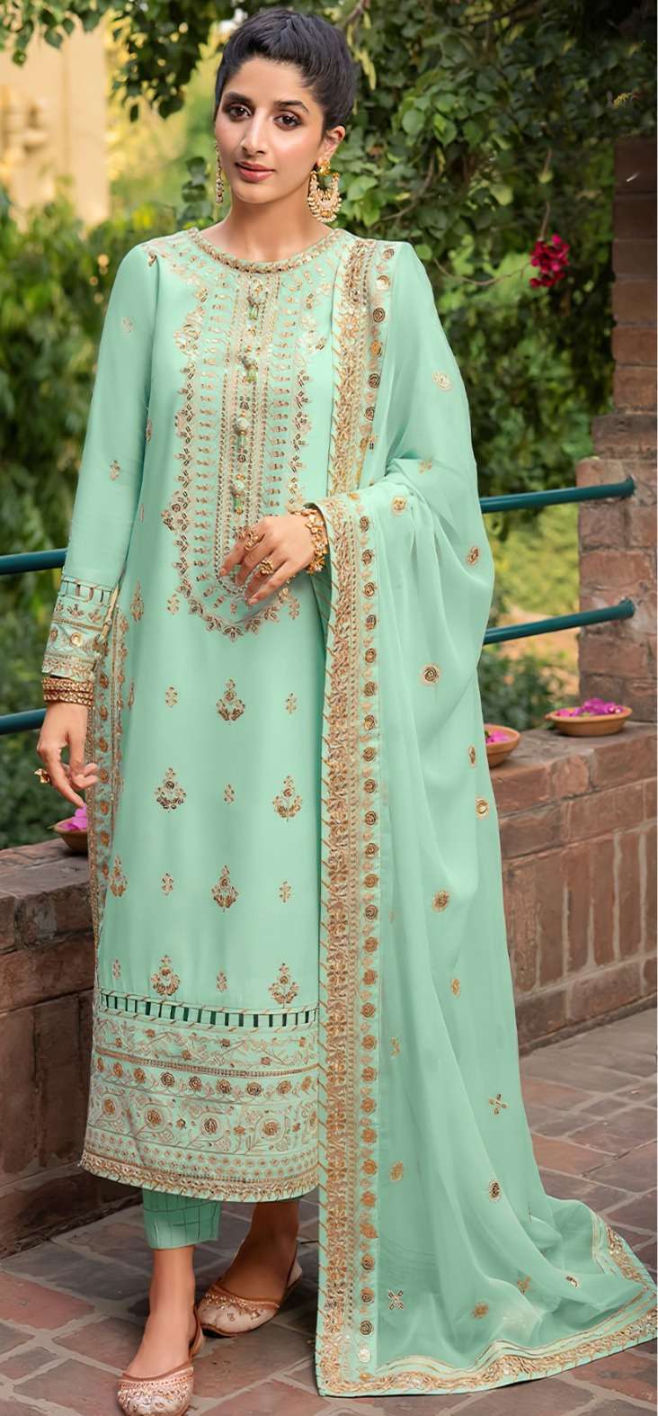 Alk Khushbu Ashiyan 1008 Salwar Kameez Wholesale catalog