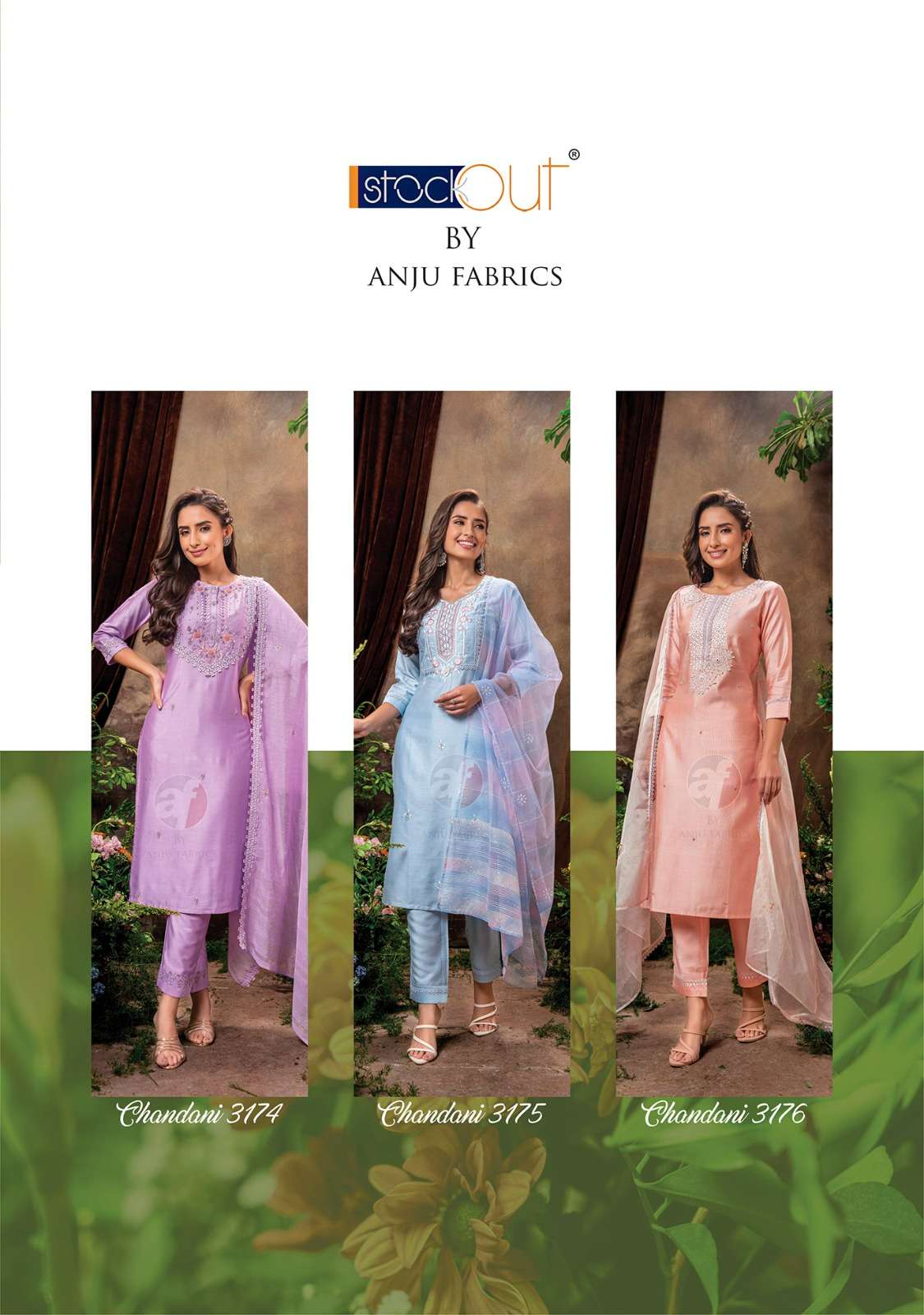 Anju Fabrics Chandani vol -2 Kurti Wholesale catalog