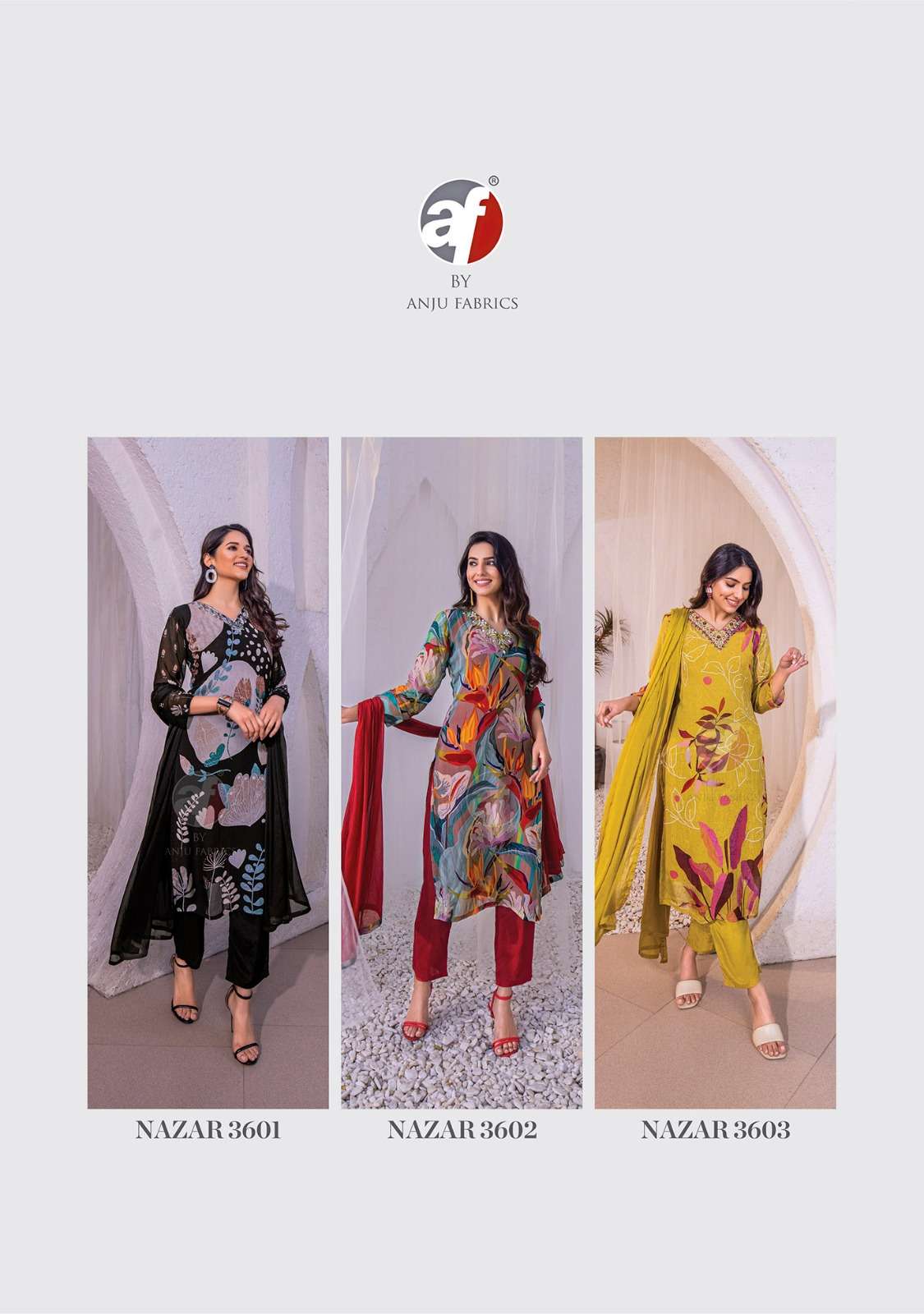 Anju Fabrics Nazar vol -6 Kurti Wholesale catalog