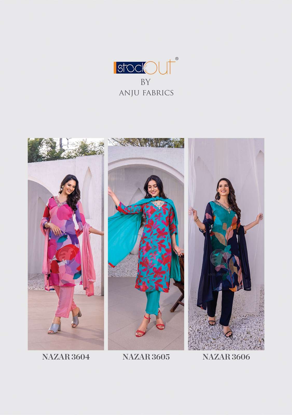 Anju Fabrics Nazar vol -6 Kurti Wholesale catalog