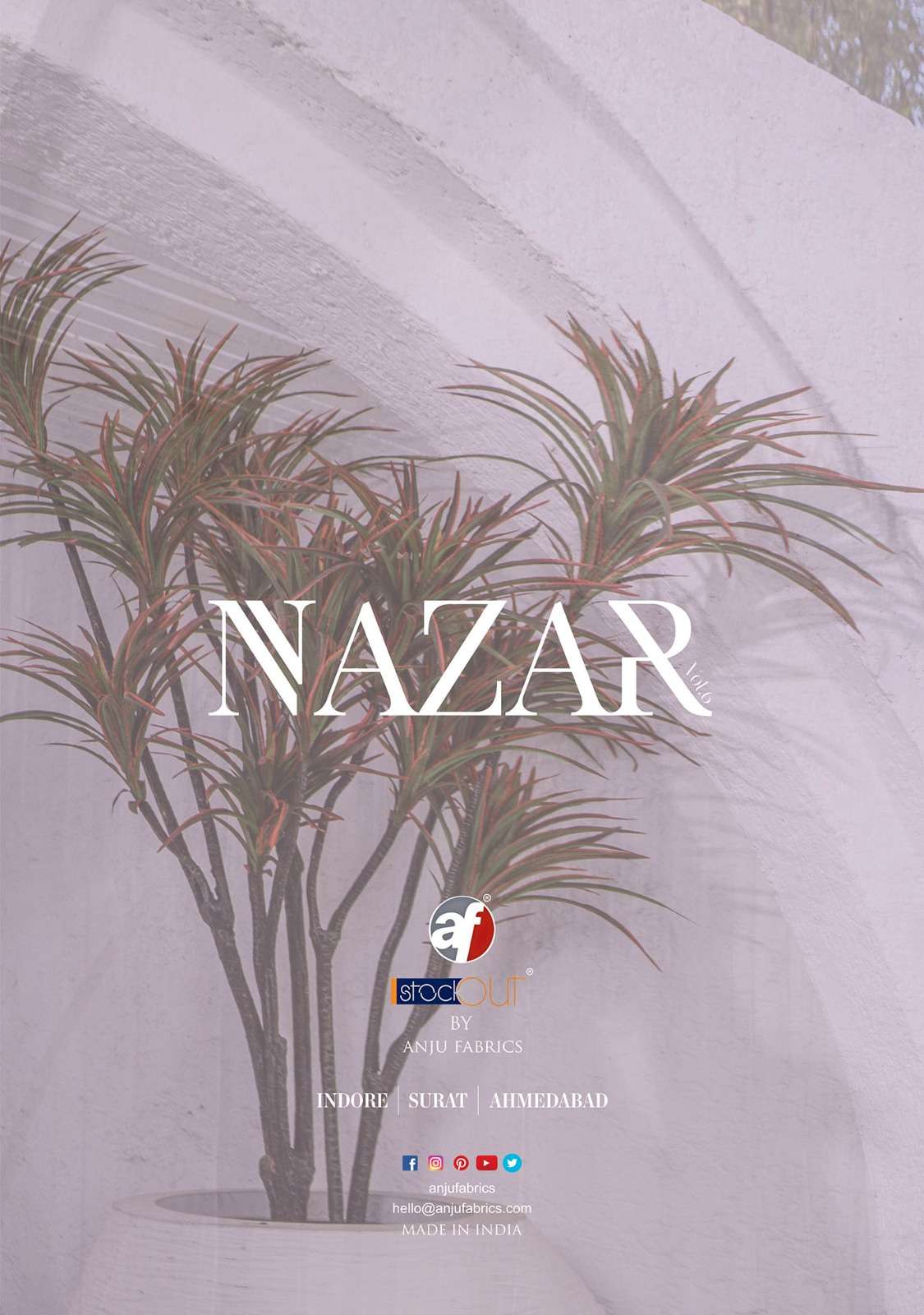 Anju Fabrics Nazar vol -6 Kurti Wholesale catalog