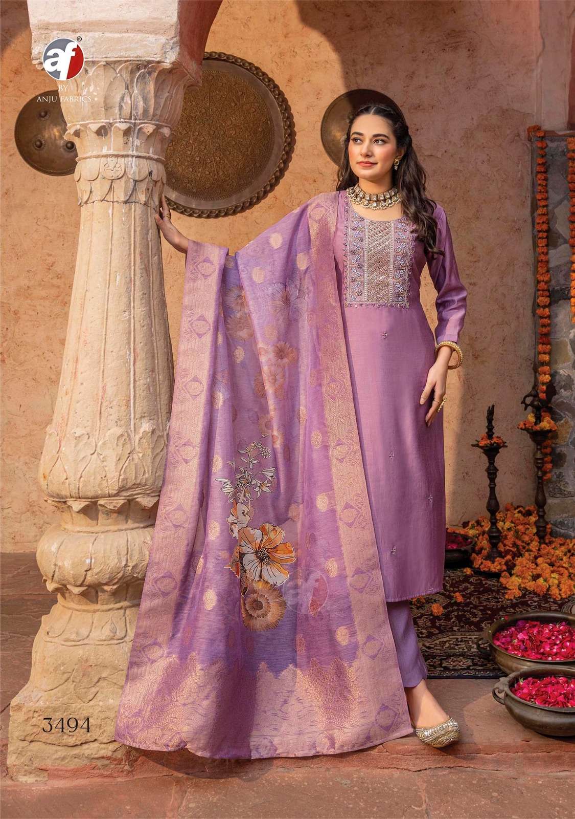 Anju Fabrics Sangeet vol -5 Kurti Wholesale catalog