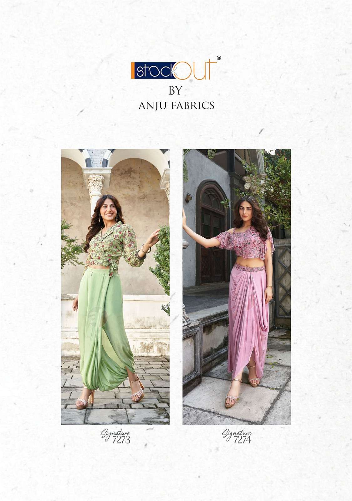 Anju Fabrics Signature Kurti Wholesale catalog