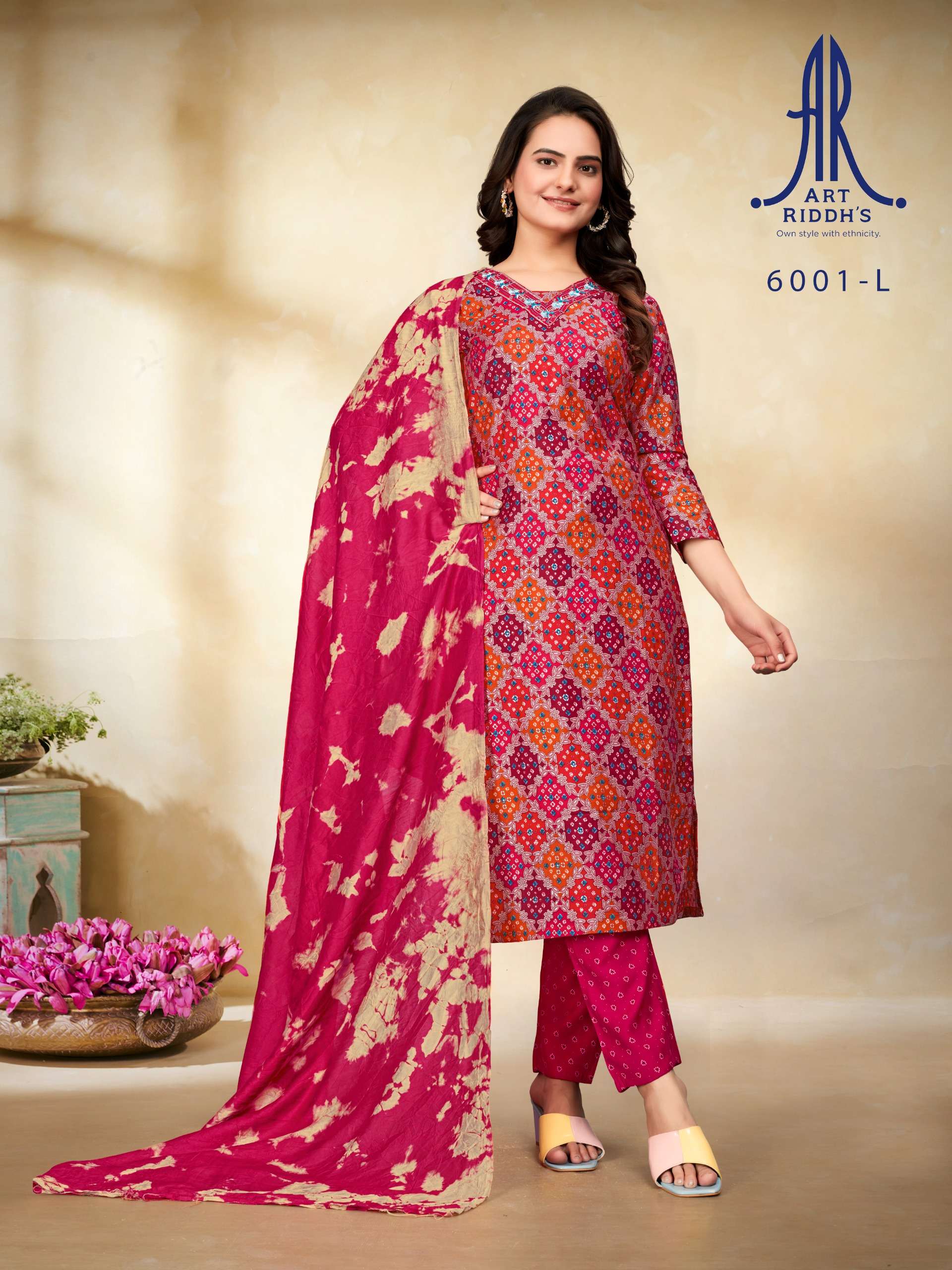 ARTRIDDH 6001 - L Kurti Wholesale catalog