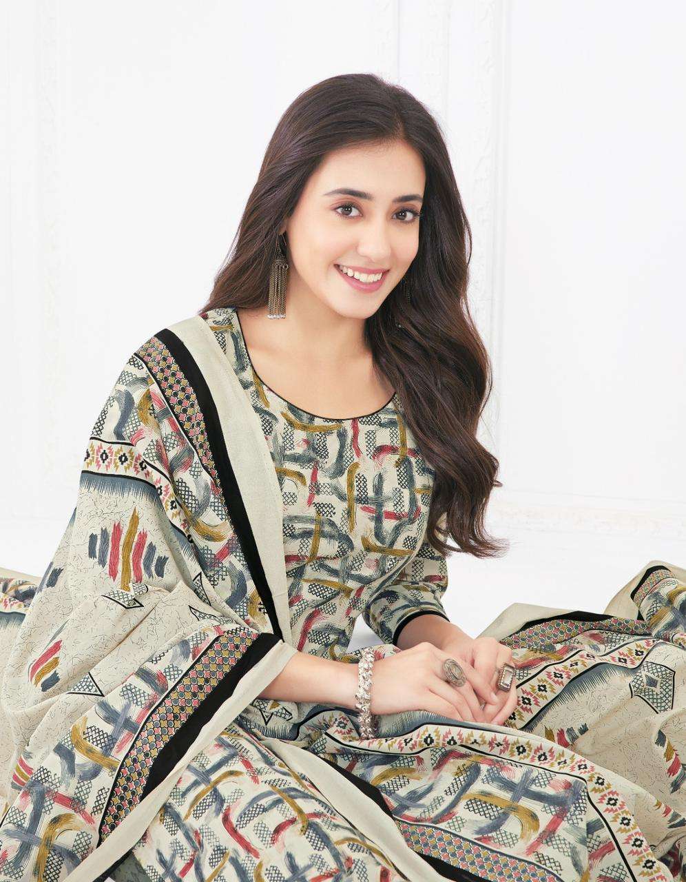 Baalar Kashmir Vol-1- Lawn Cotton Dress Material Wholesale Catalog