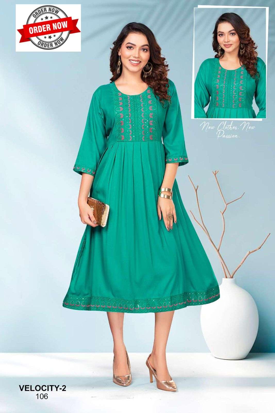 BEAUTY VELOCITY VOL.2 Kurti Wholesale catalog