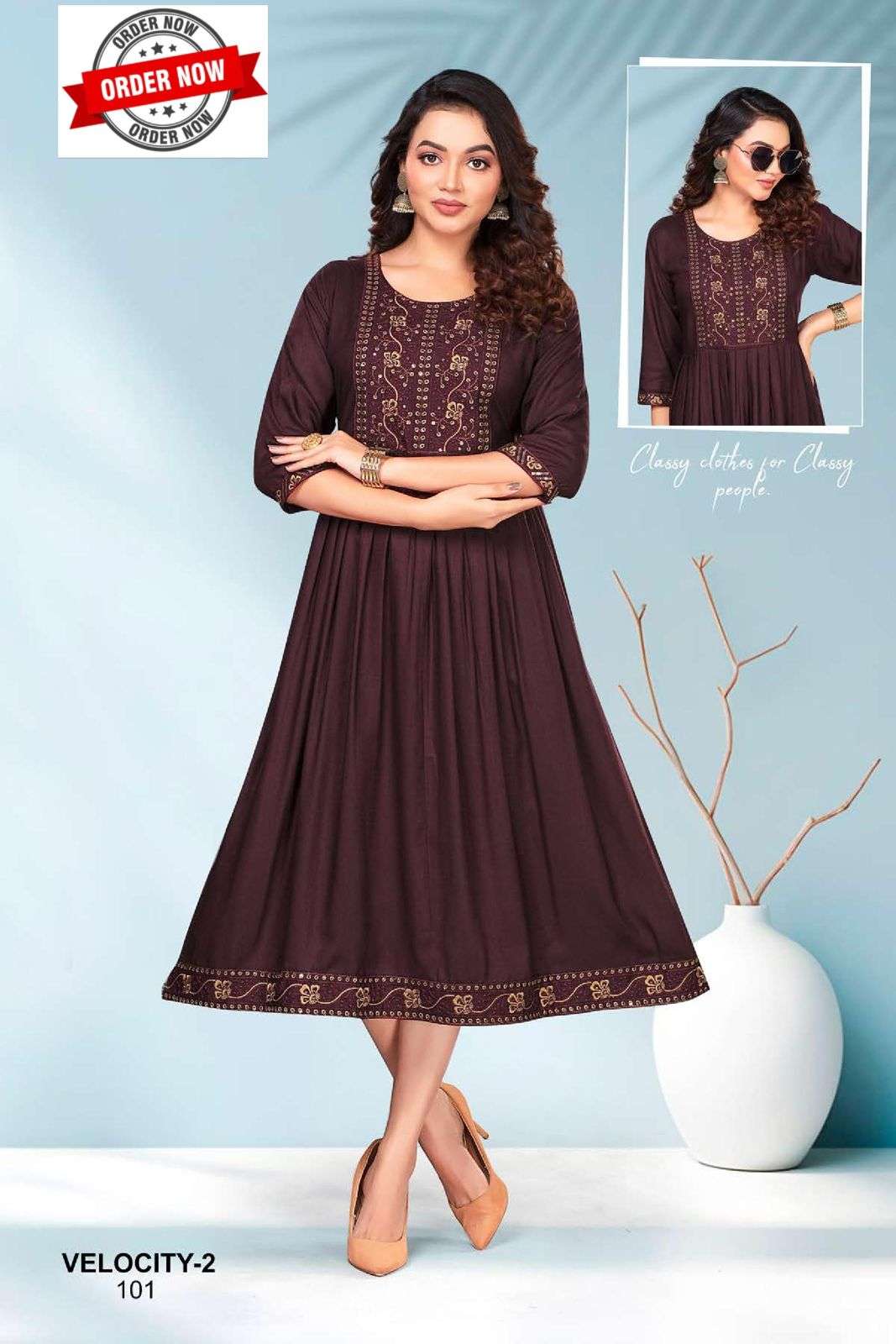 BEAUTY VELOCITY VOL.2 Kurti Wholesale catalog