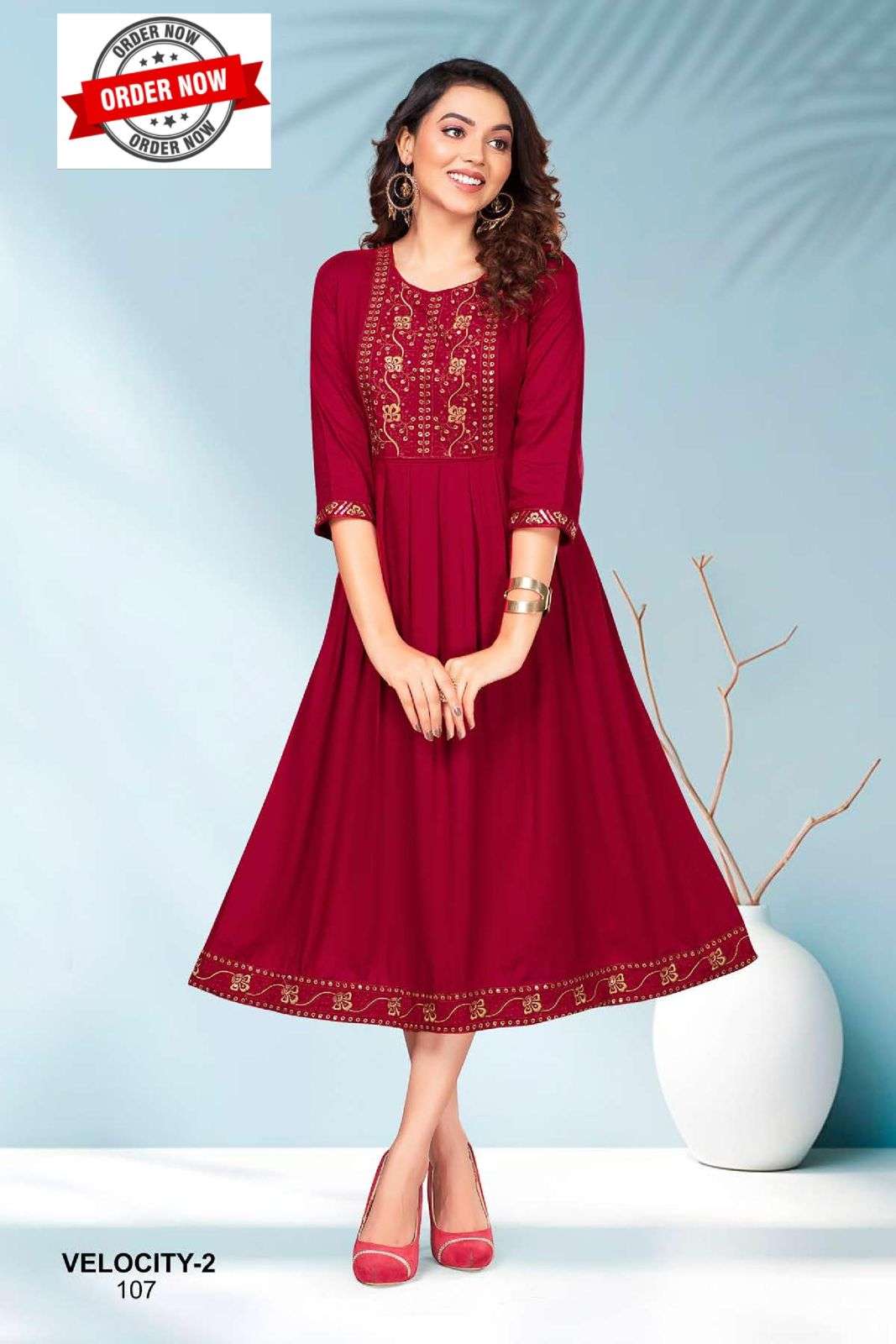 BEAUTY VELOCITY VOL.2 Kurti Wholesale catalog