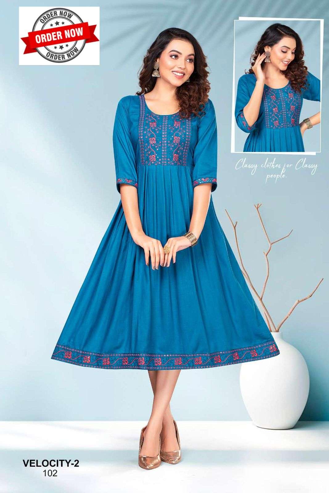 BEAUTY VELOCITY VOL.2 Kurti Wholesale catalog