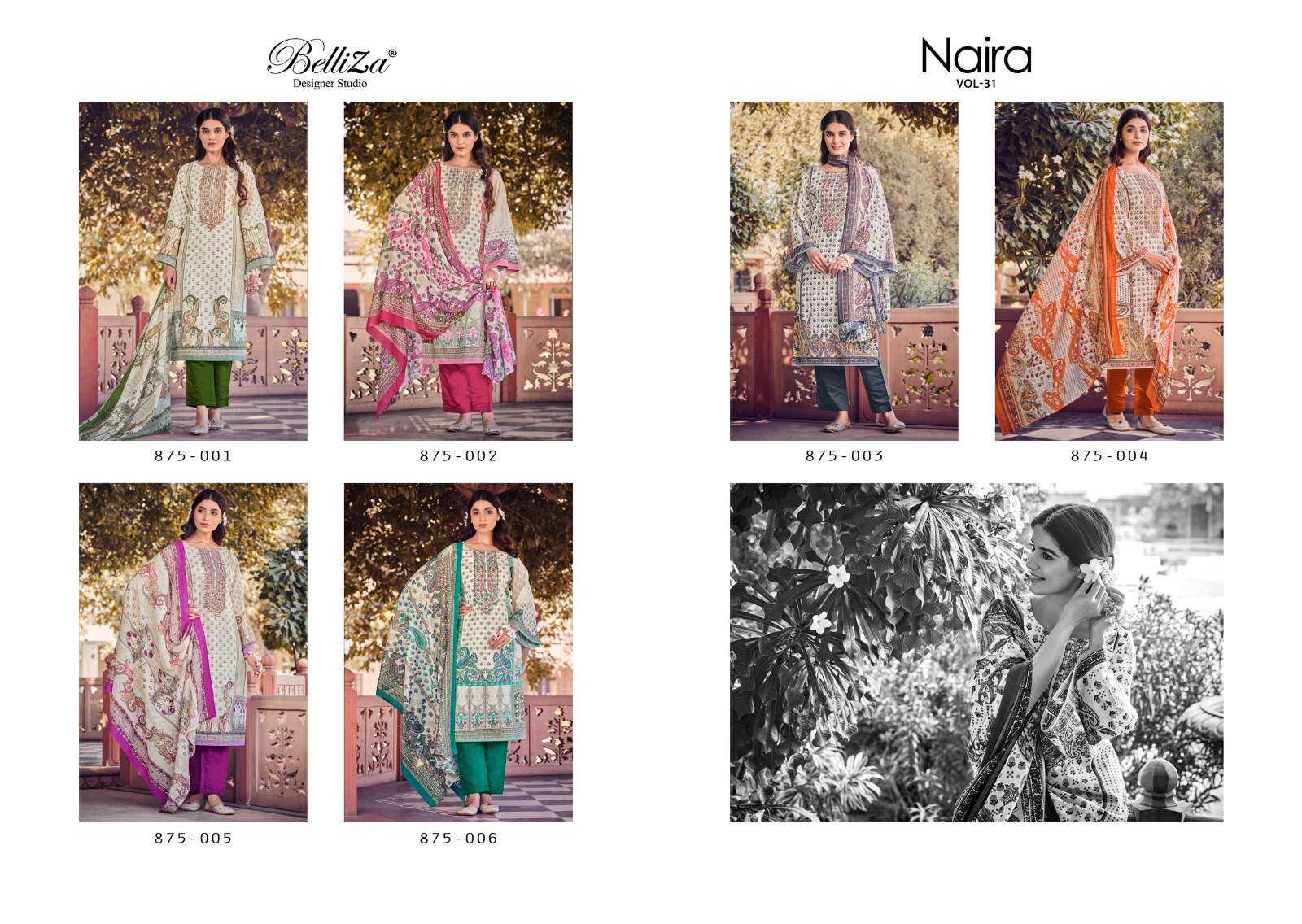 Belliza Naira Vol 31 Cotton Digital Prints Dress Material Wholesale catalog