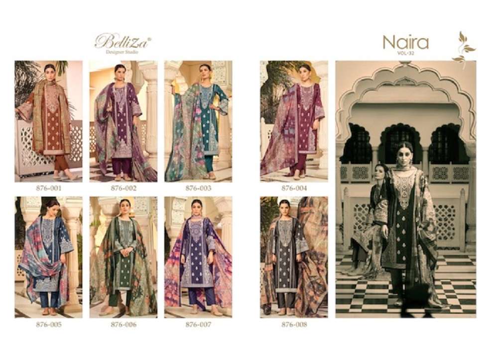 Belliza Naira Vol-32 -Dress Material -Wholesale Catalog