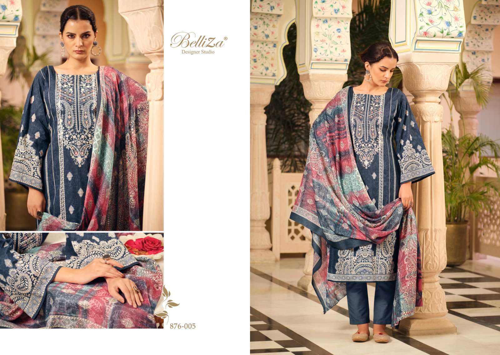 Belliza Naira Vol 32 Premium Designer Dress Material Wholesale catalog
