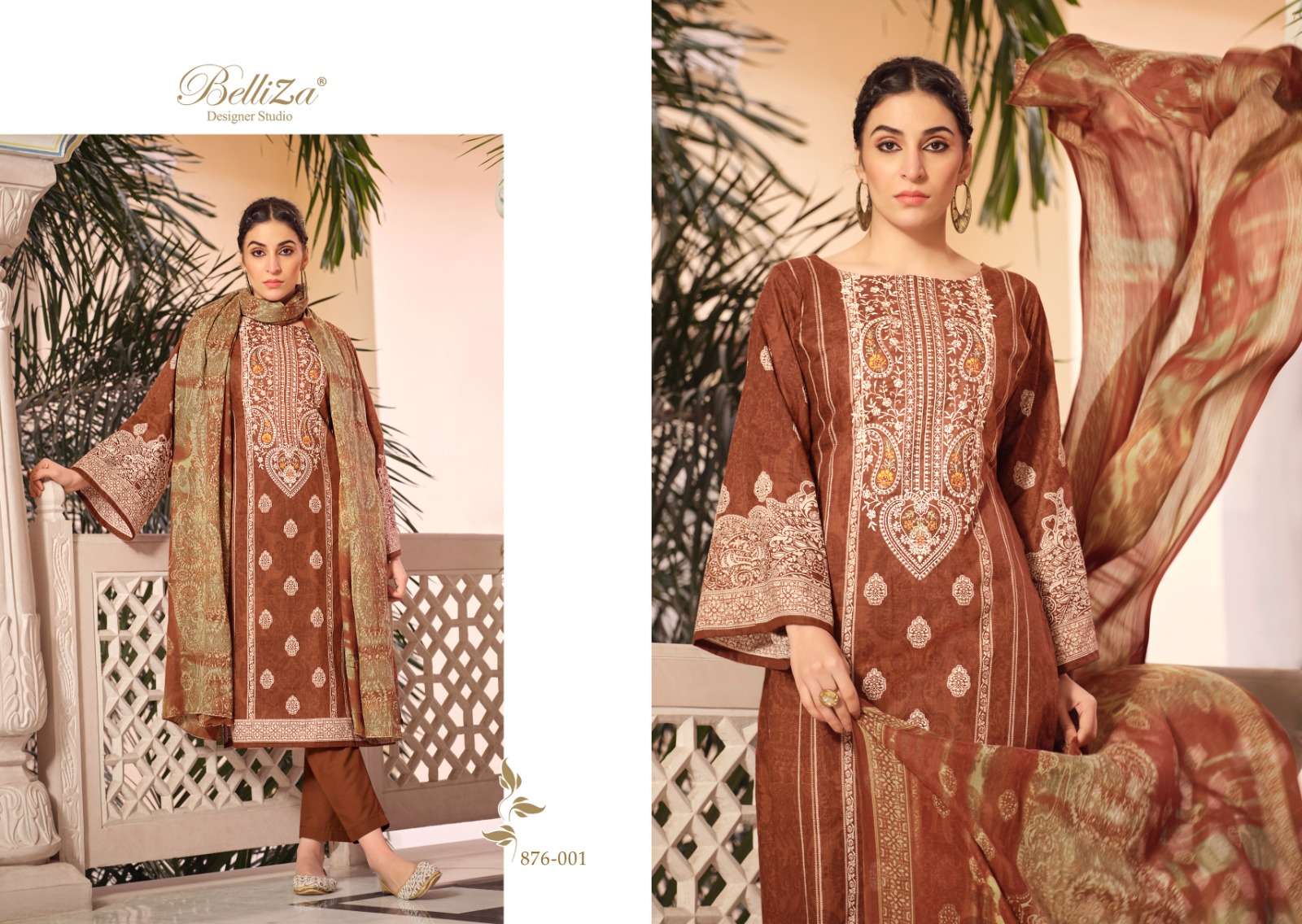 Belliza Naira Vol 32 Premium Designer Dress Material Wholesale catalog