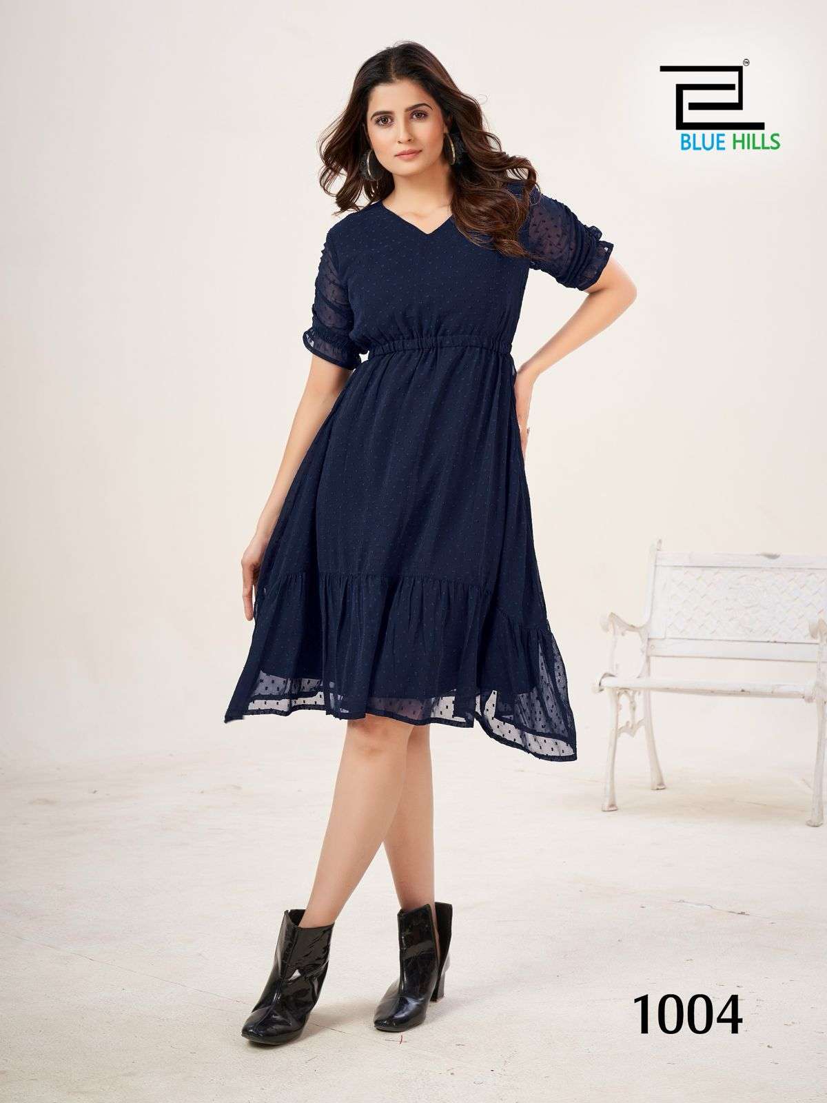 Blue Hills belle Kurti Wholesale catalog