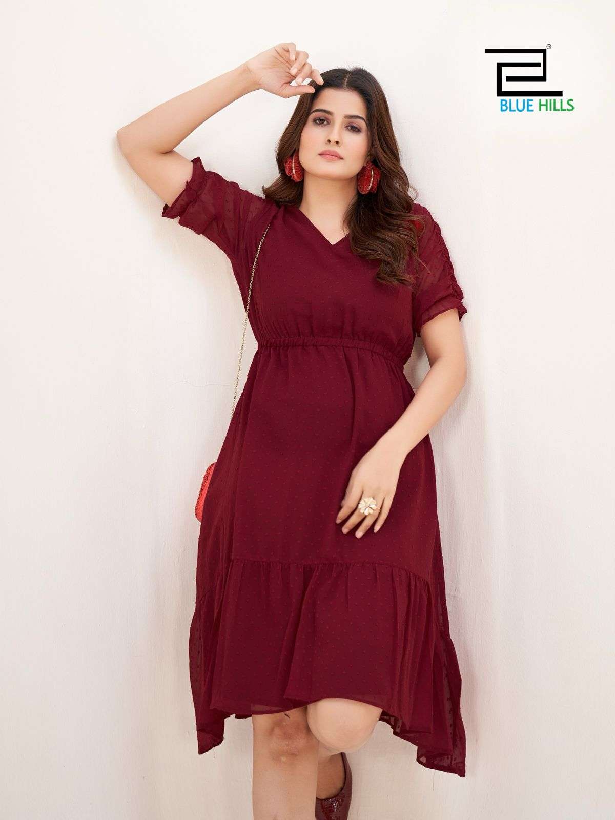 Blue Hills belle Kurti Wholesale catalog