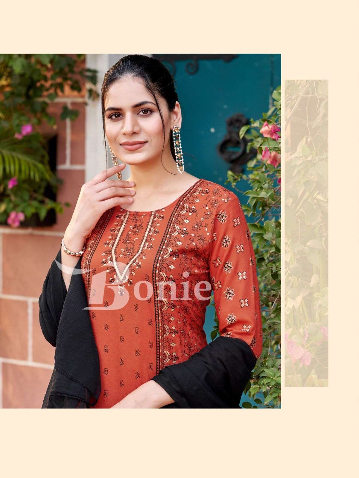 BONIE MEERA 12 Kurti Wholesale catalog