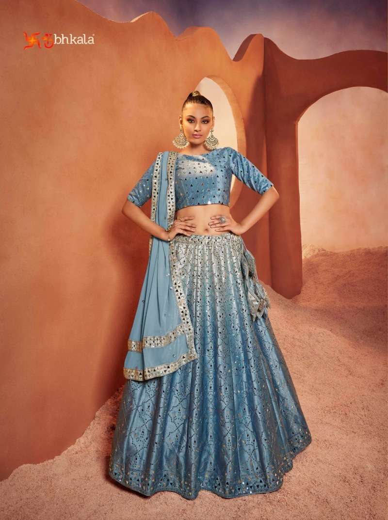 Bridesmaid Vol. 29 D -2281 Designer Semi Stitched Velvet Lehenga Choli Wholesale catalog