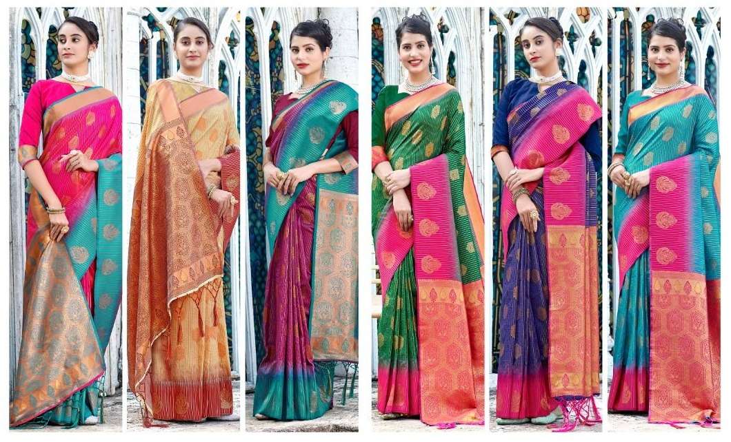 BUNAWAT AVANTI SILK Banarasi Silk Saree Wholesale catalog