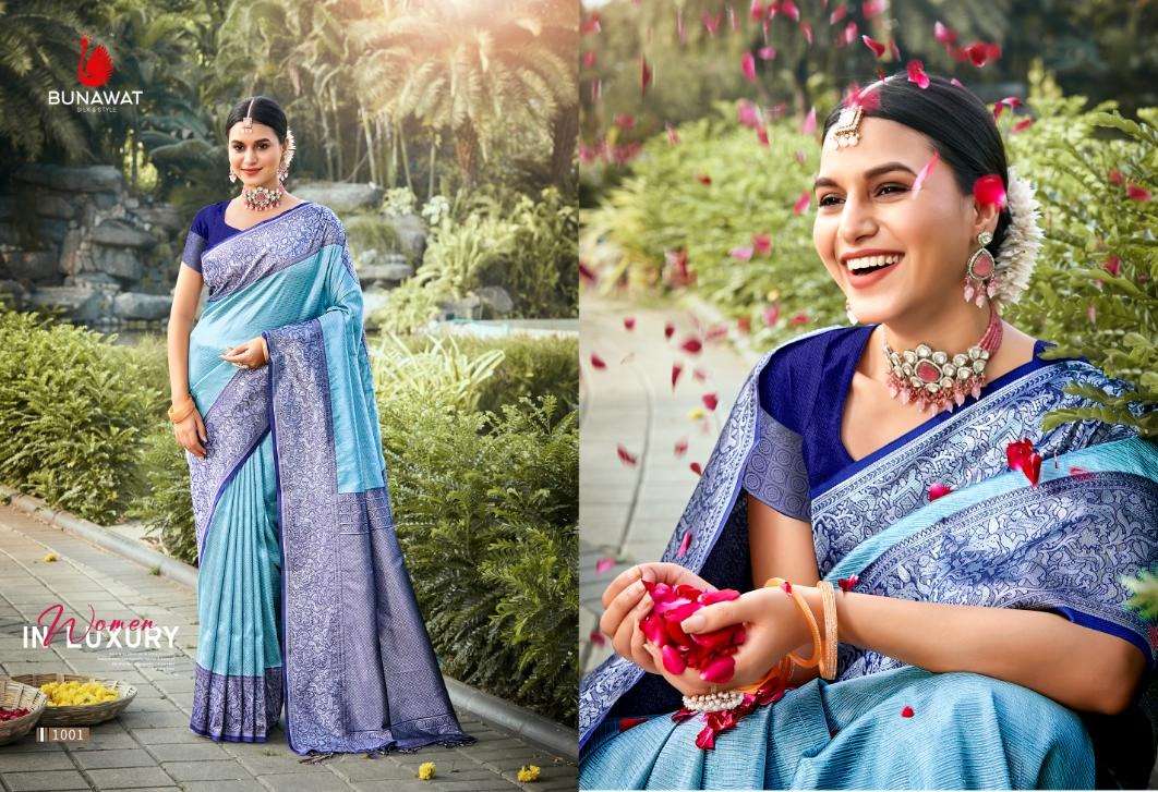 BUNAWAT EKTARA SILK Saree Wholesale catalog