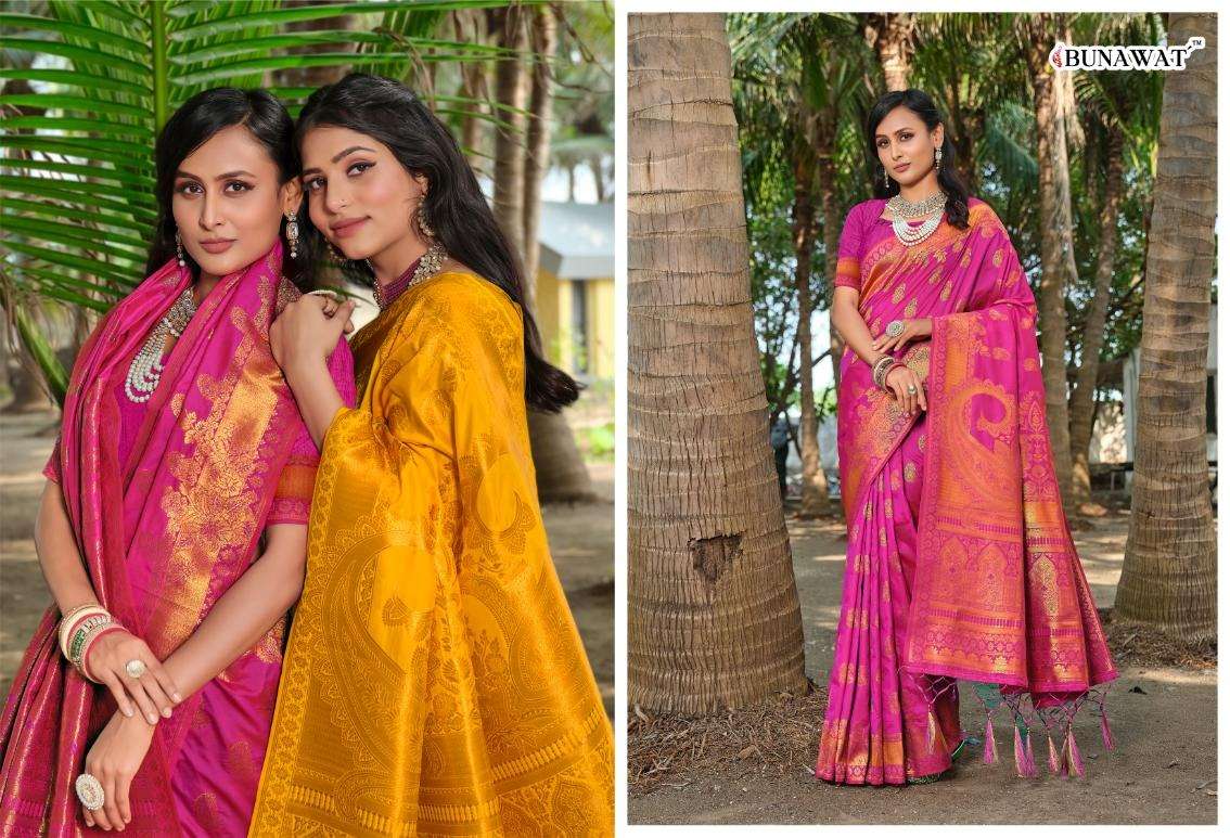 BUNAWAT KALYANI SILK VOL-1 Banarasi Silk Saree Wholesale catalog