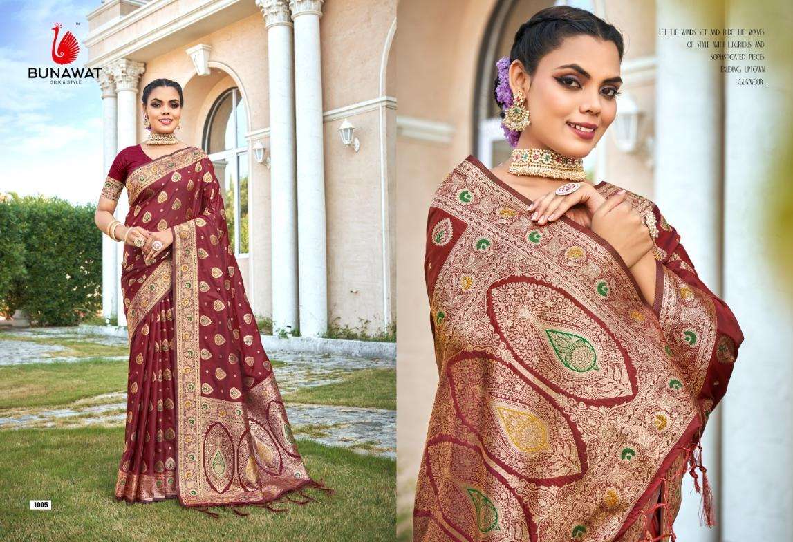 BUNAWAT RADHA PYARI SILK Saree Wholesale catalog