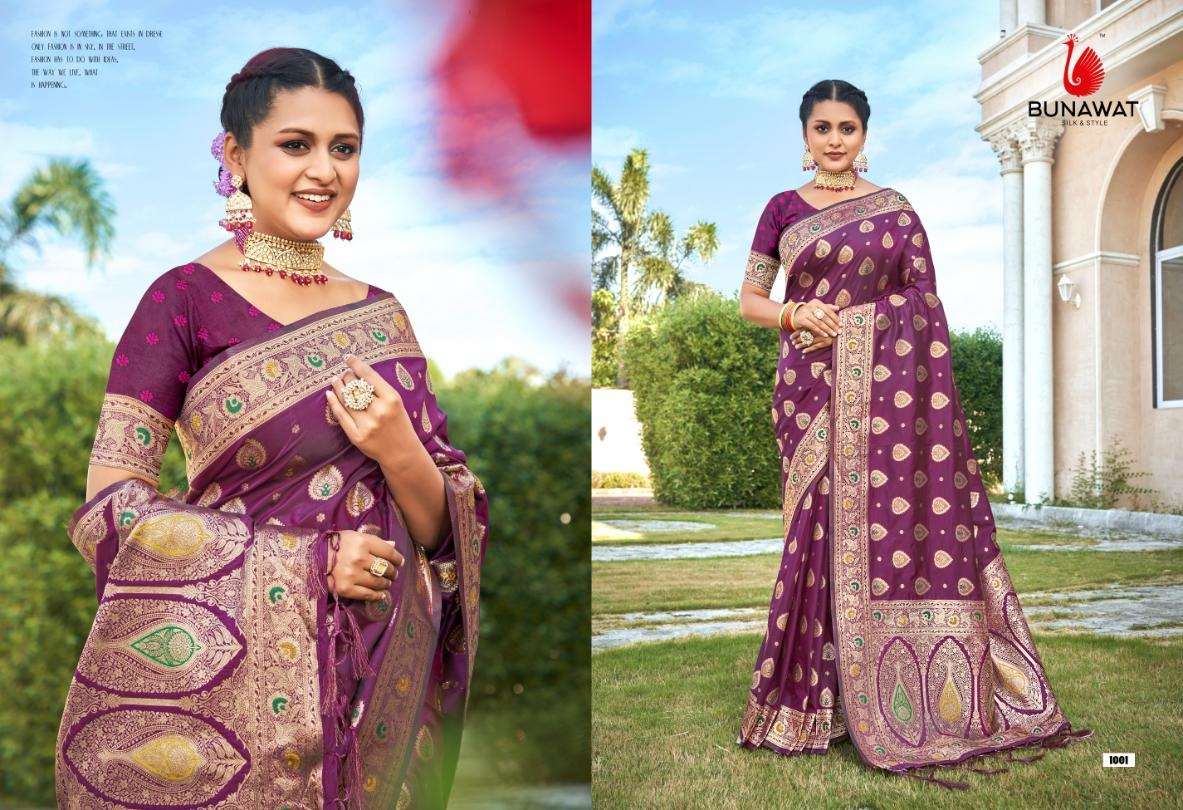 BUNAWAT RADHA PYARI SILK Saree Wholesale catalog