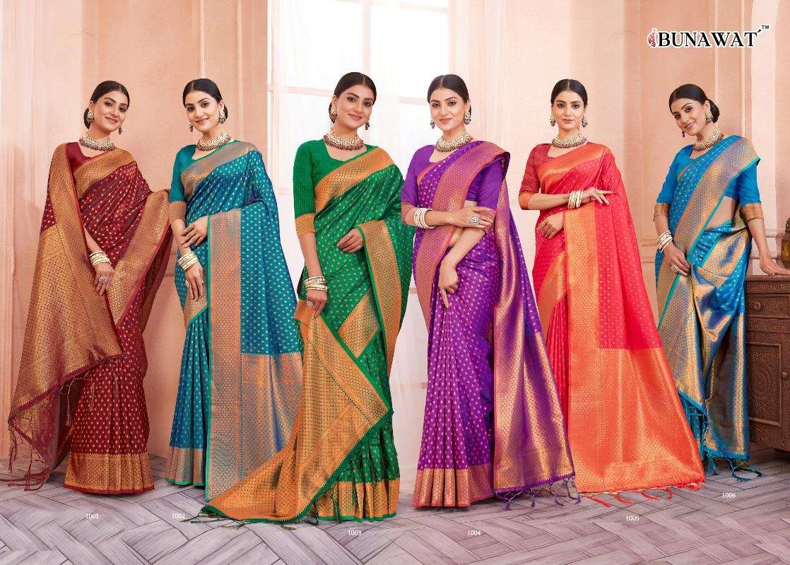 BUNAWAT SUPREME SILK Saree Wholesale catalog