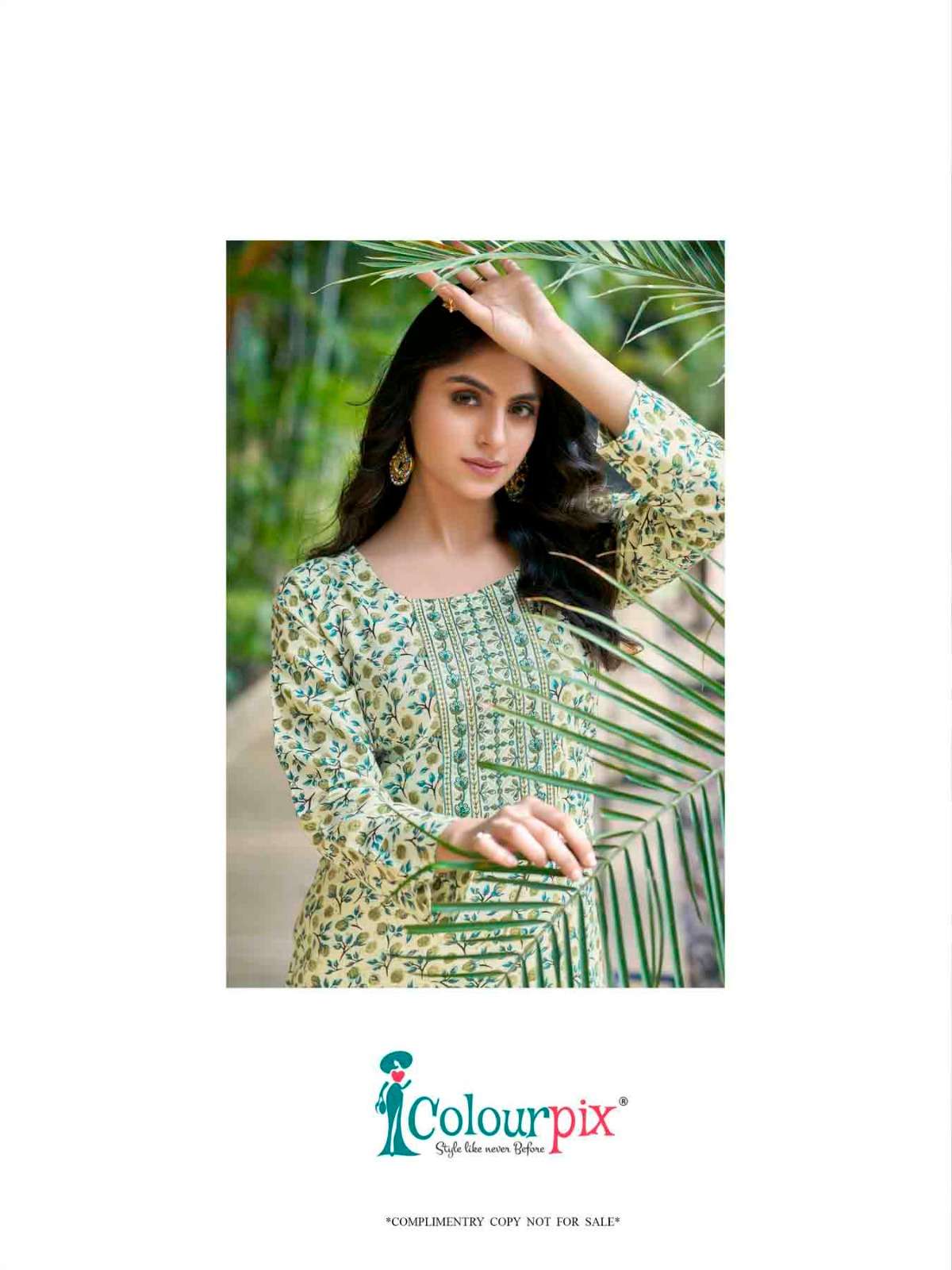 COLOURPIX Rolex  vol.1 Kurti Wholesale catalog