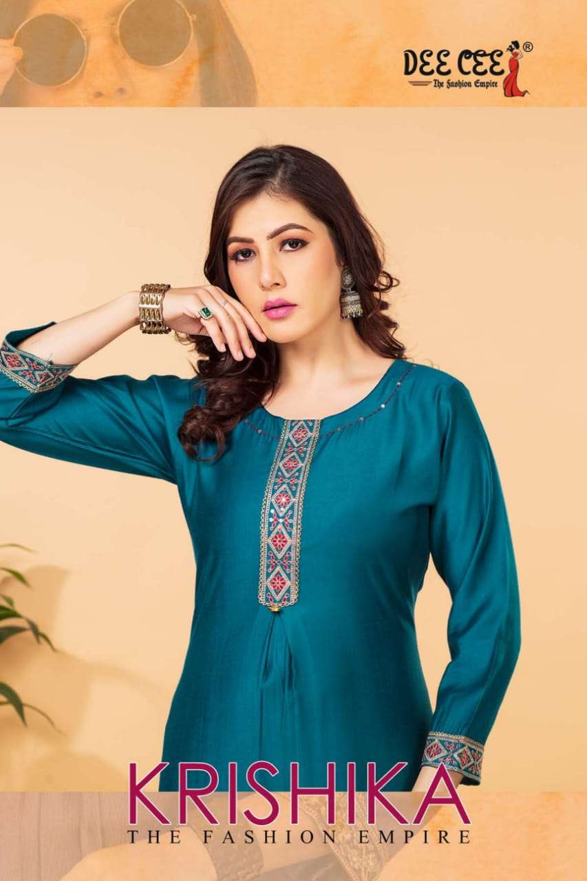 DEECEE KRISHIKA Kurti Wholesale catalog