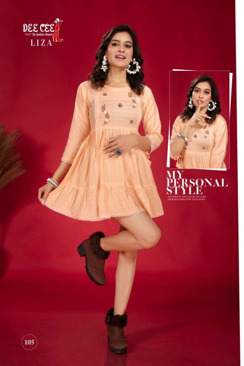 Deecee Liza Kurti Wholesale catalog