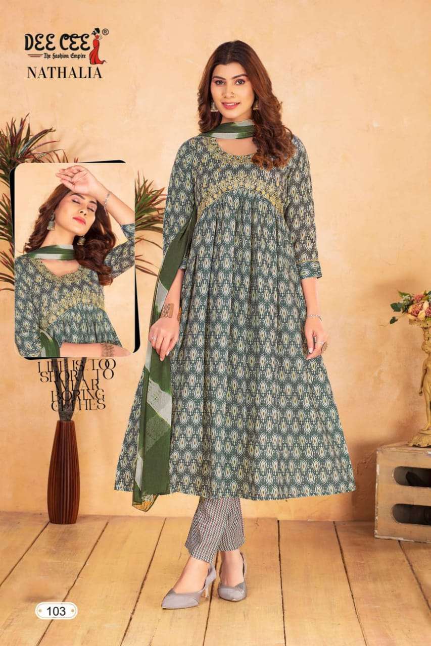 DEECEE NATHALIA Kurti Wholesale catalog