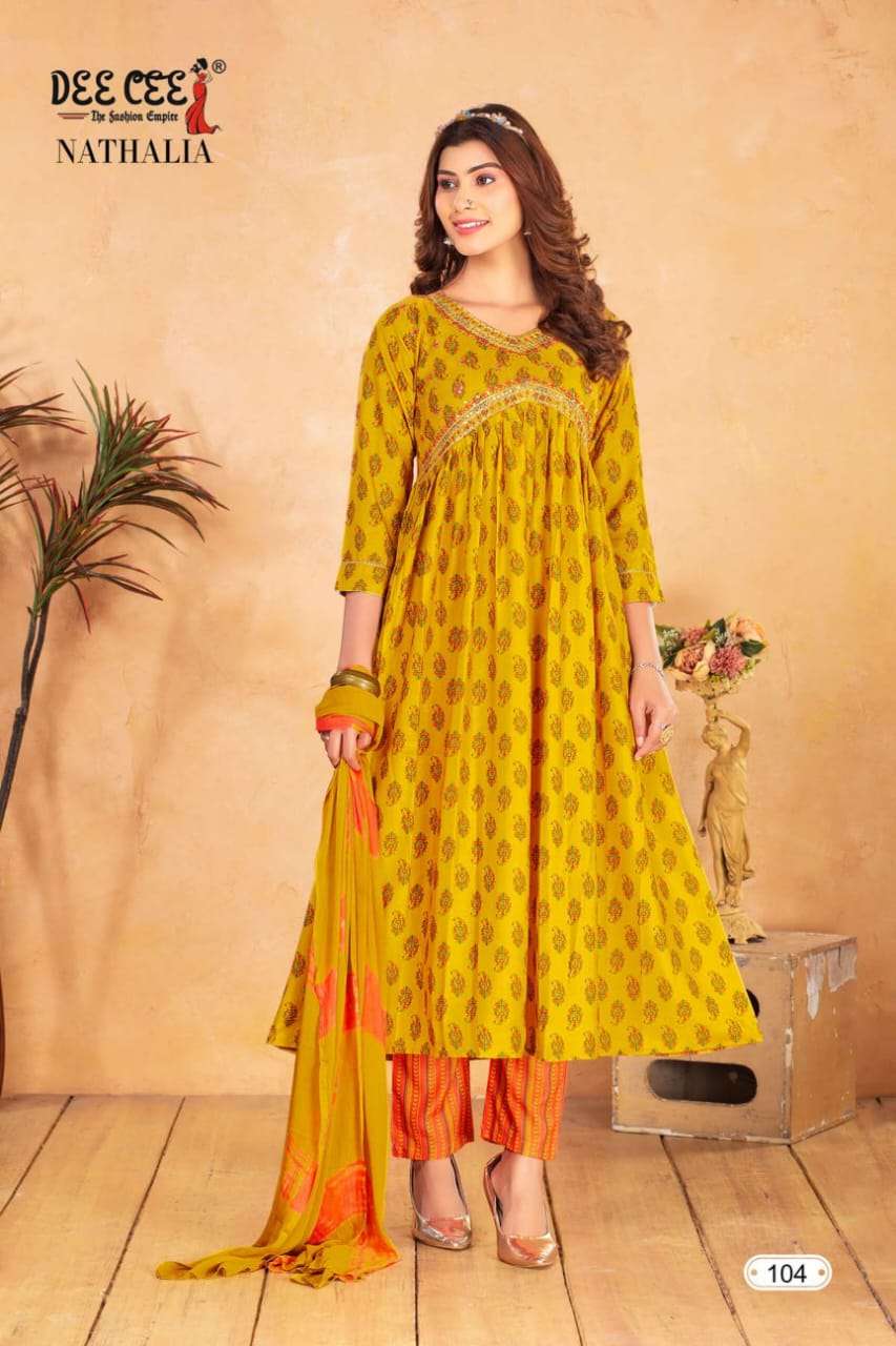 DEECEE NATHALIA Kurti Wholesale catalog