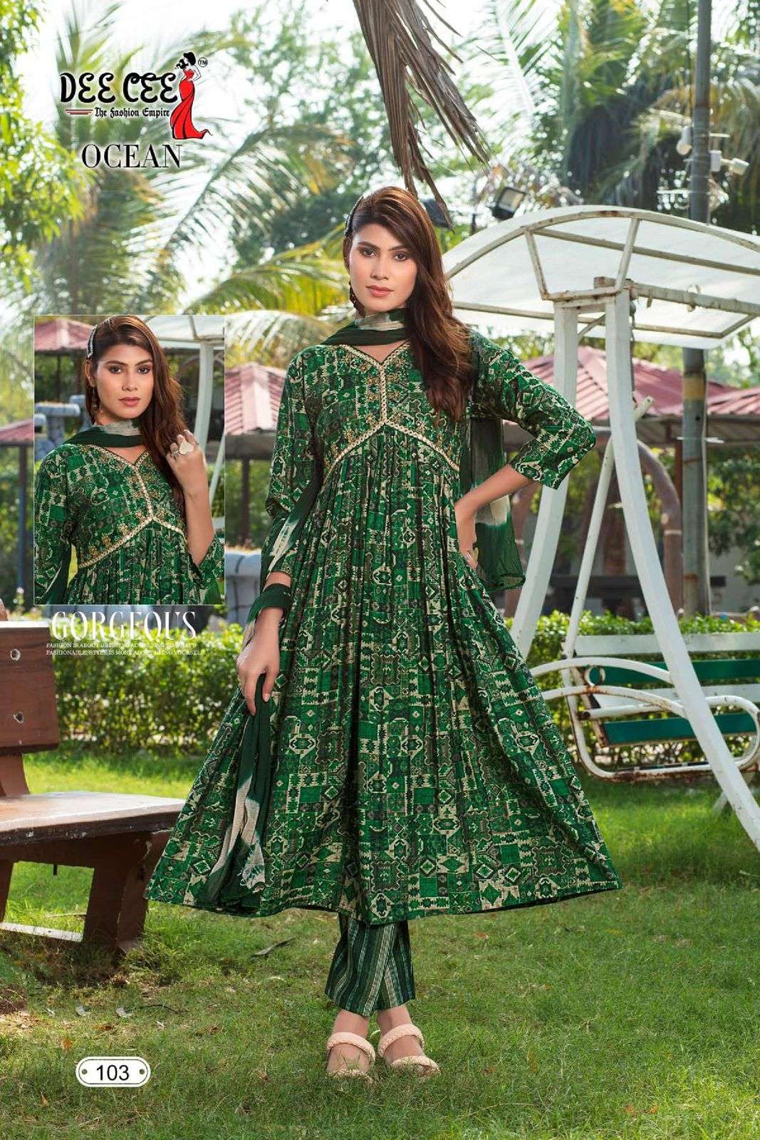 DEECEE OCEAN Kurti Wholesale catalog