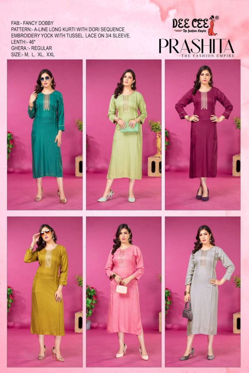 DEECEE PRASHITA Kurti Wholesale catalog