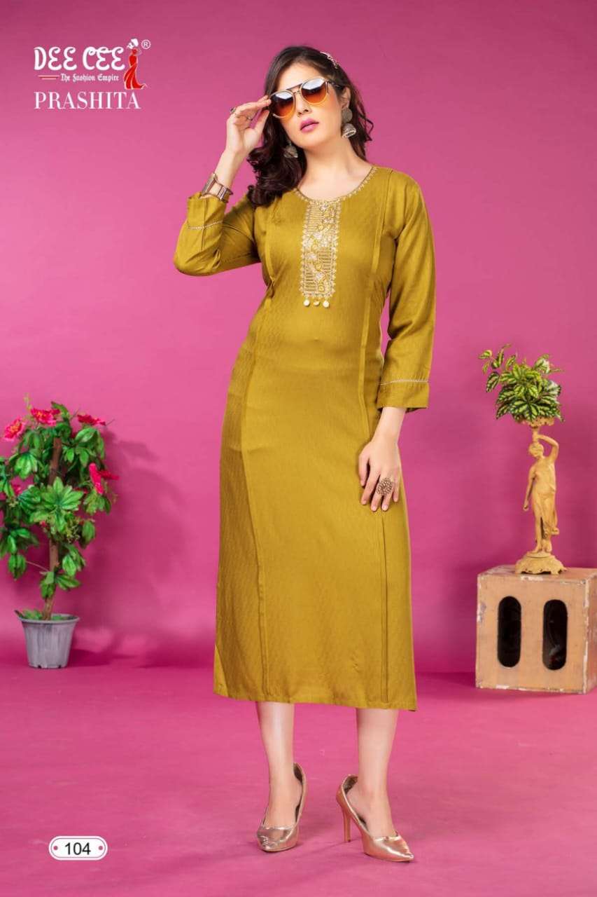 DEECEE PRASHITA Kurti Wholesale catalog