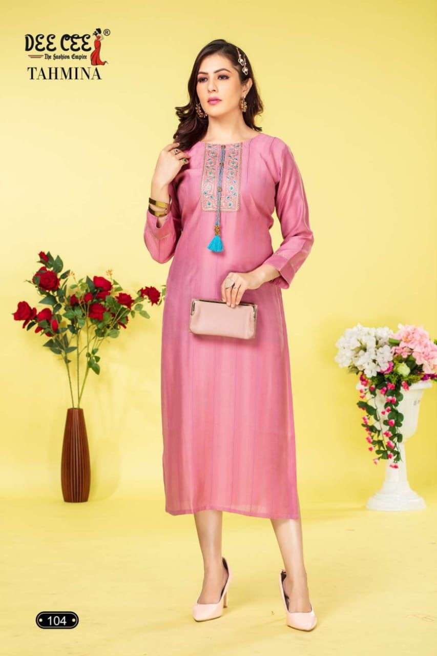 DEECEE TAHMINA Kurti Wholesale catalog