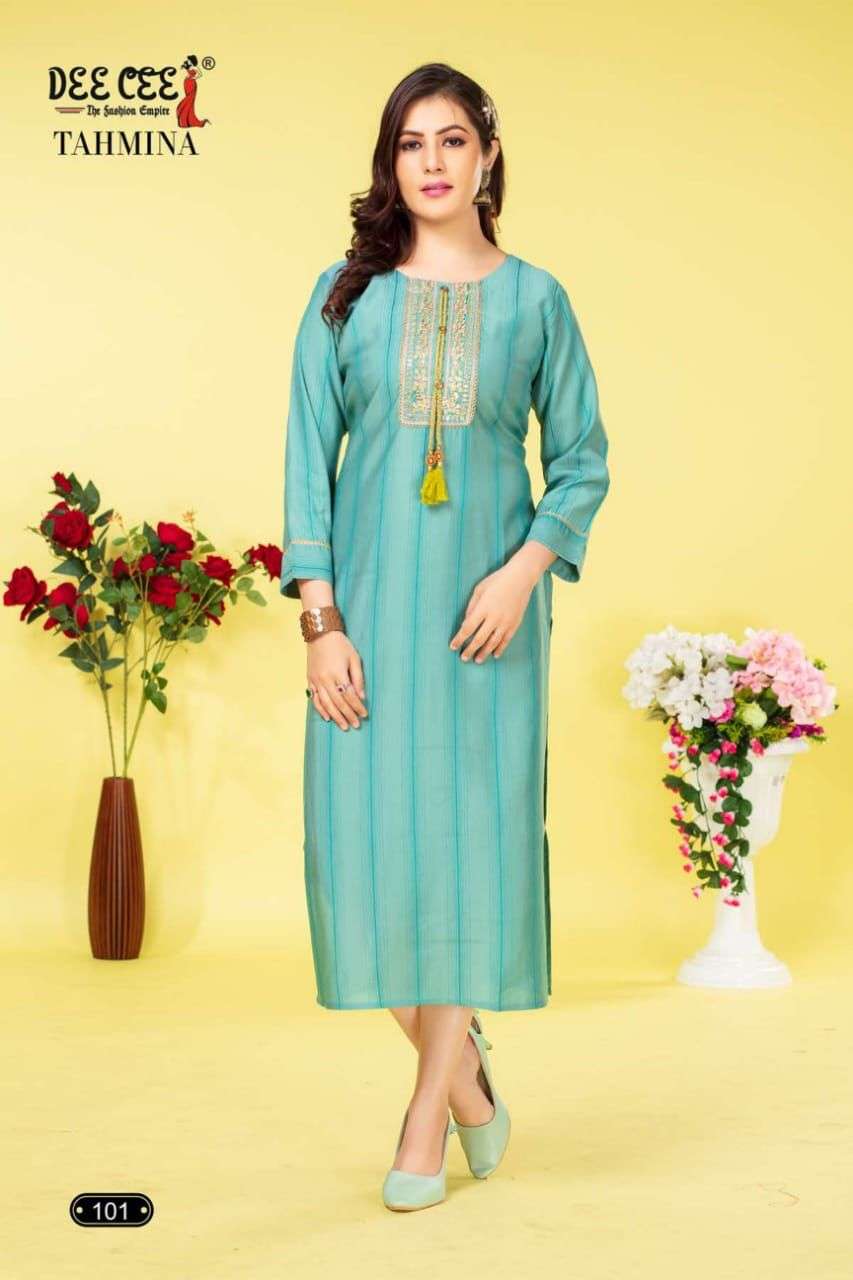 DEECEE TAHMINA Kurti Wholesale catalog