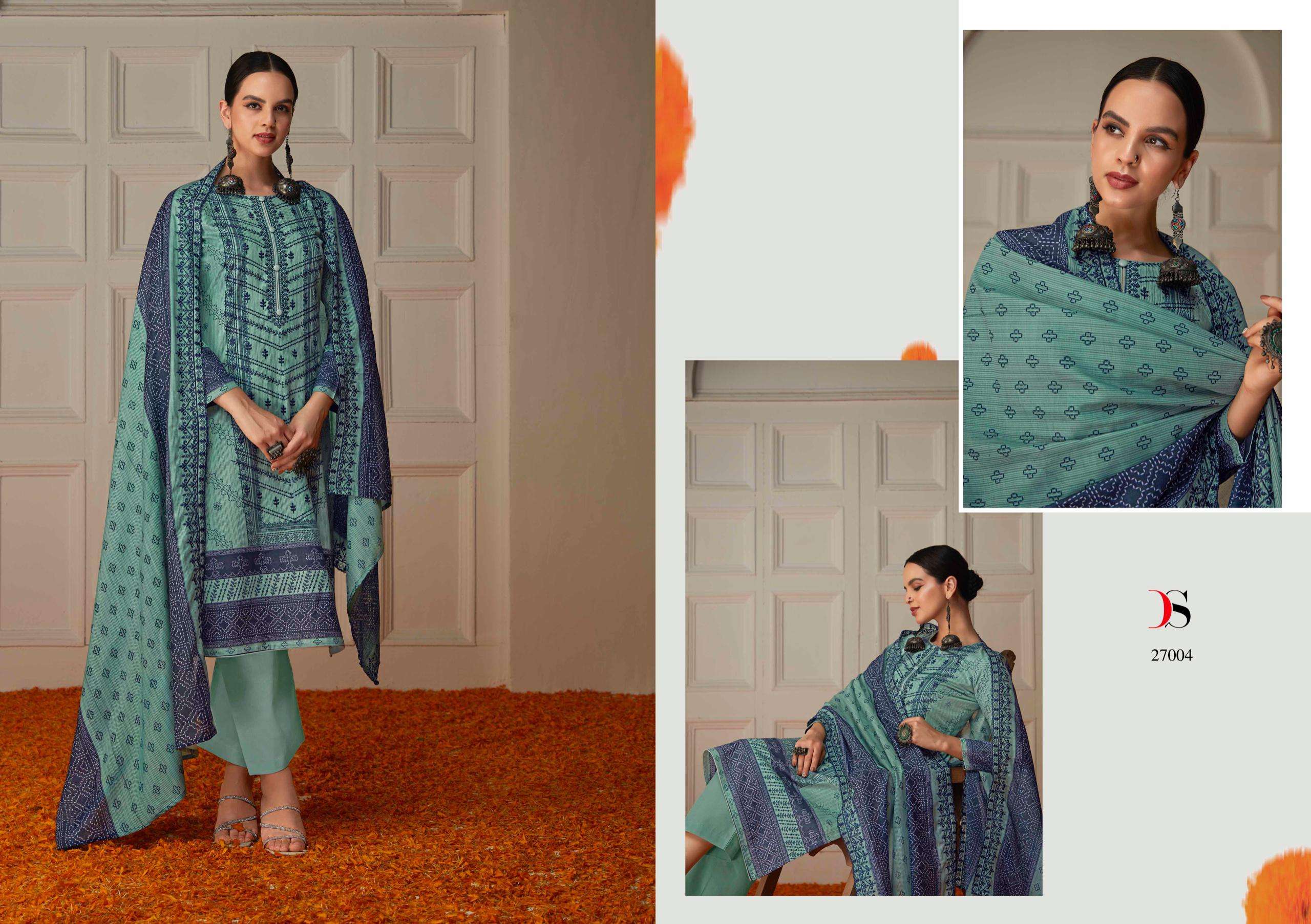 Deepsy Bin Saeed 6 Heavy Embroidery Salwar Suits Wholesale catalog