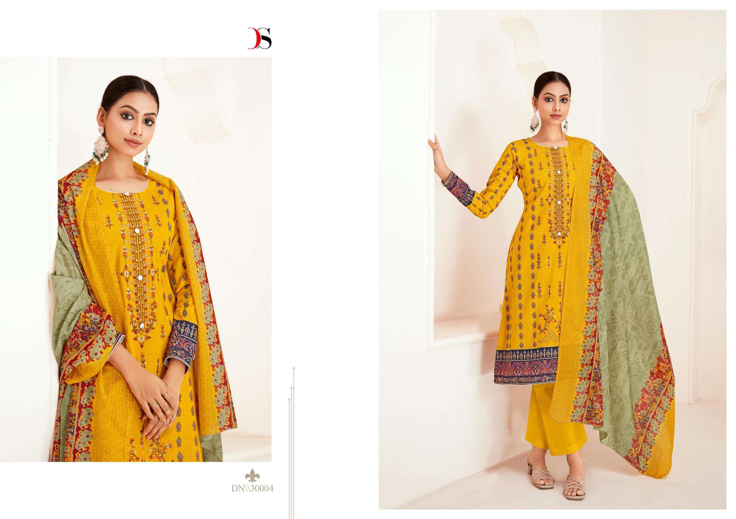 Deepsy Sazhar 3 Cotton Dupatta Embroidery Salwar Kameez Wholesale catalog