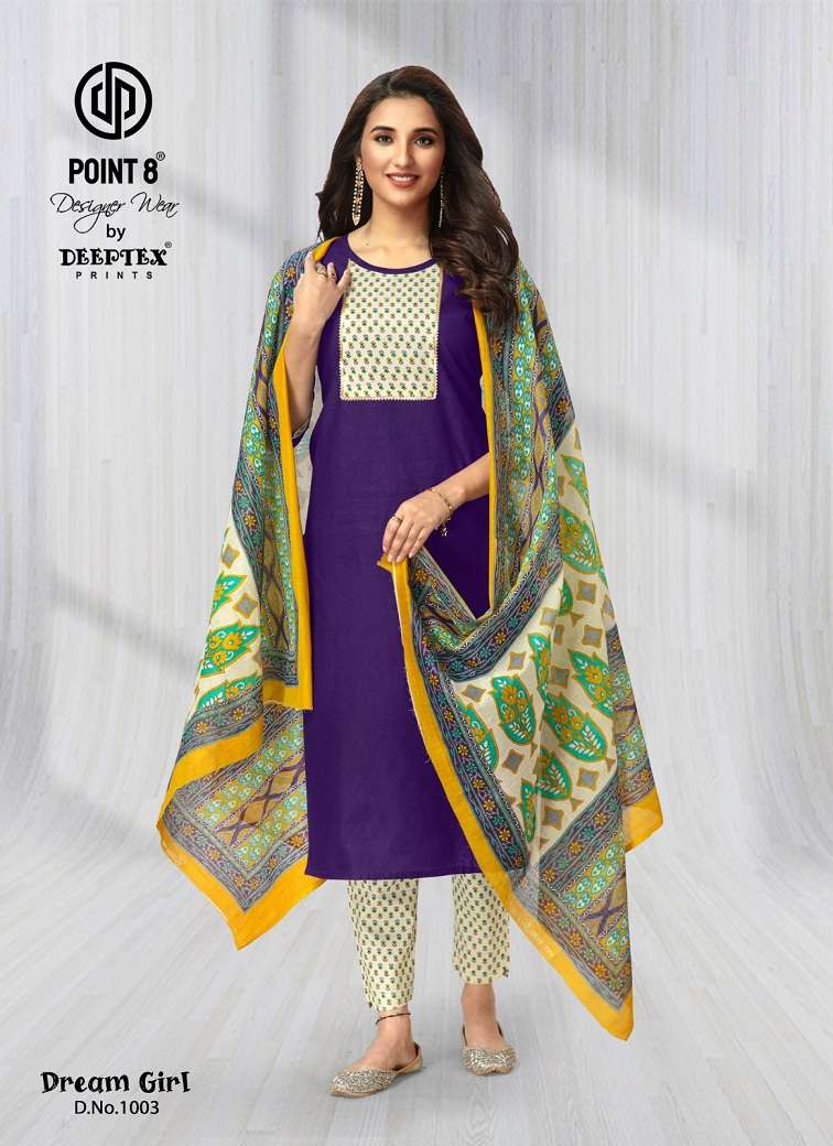 Deeptex Dream Girl Vol-1 – Kurti Pant With Dupatta - Wholesale Catalog