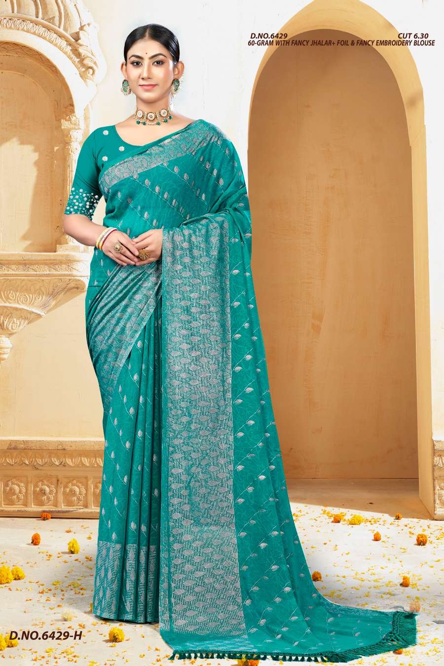 DOLLY 6429 INDER SILK MILLS Saree Wholesale catalog