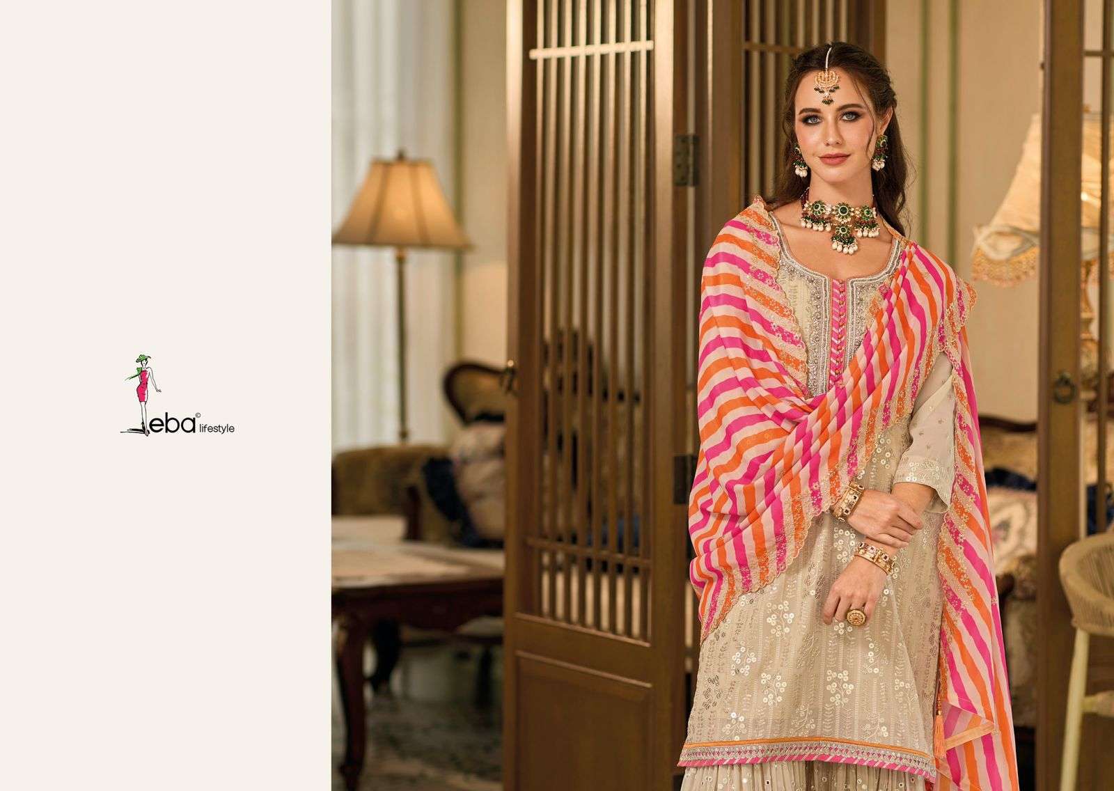 Eba Armani Vol 6 Embroidery Pakistani Suits Wholesale catalog