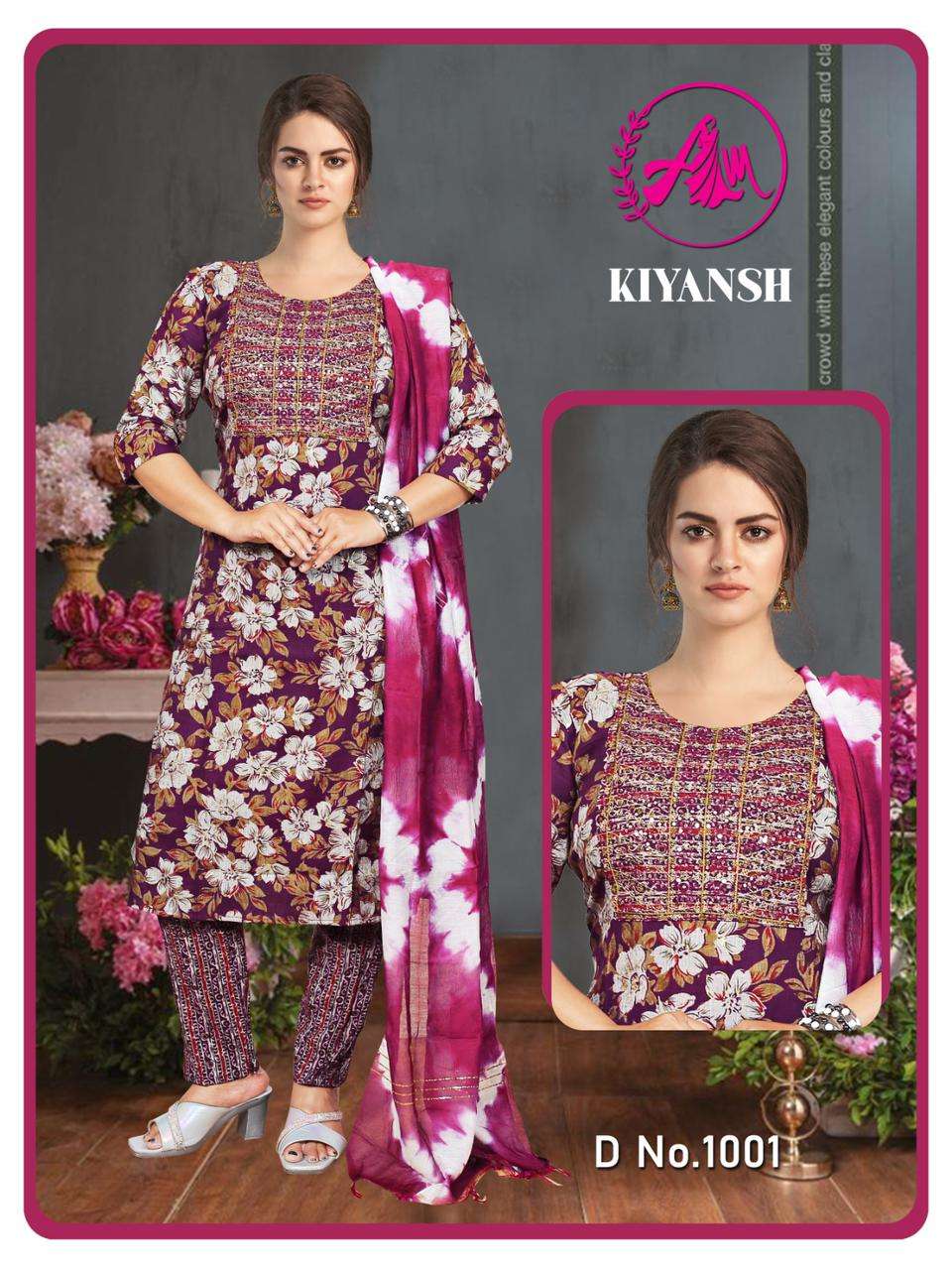 FASHION TALK KIYANSH vol -1 Kurti Wholesale catalog