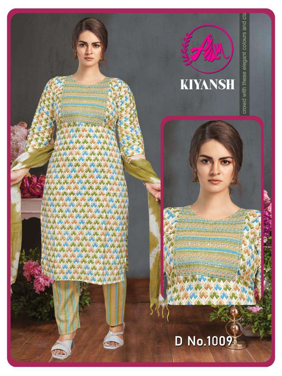 FASHION TALK KIYANSH vol -1 Kurti Wholesale catalog