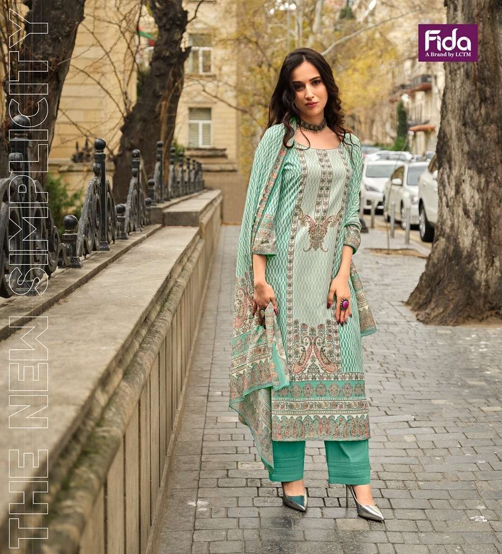 Fida Nyra Digital Printed Cotton Dress Material Wholesale catalog