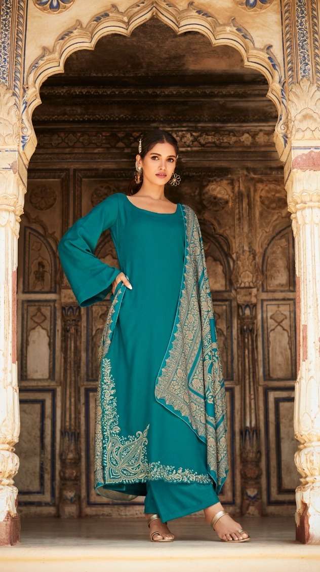 Fida Swasti Embroidery Dress Material Wholesale catalog