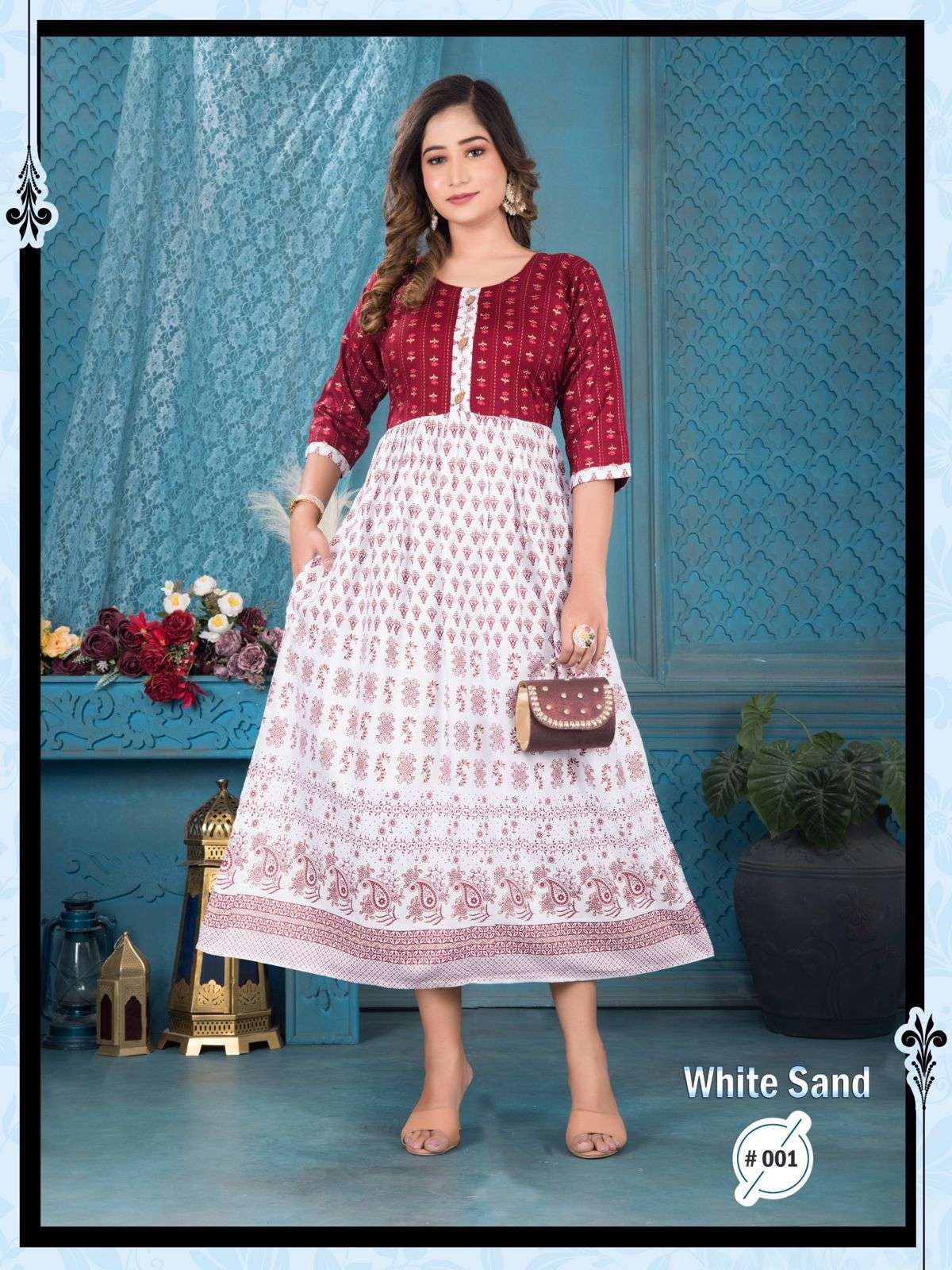 FT WHITE SAND Kurti Wholesale catalog