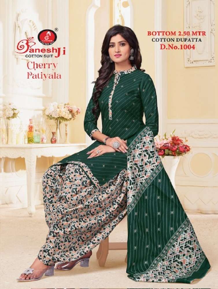 Ganeshji Cherry Patiyala Vol-4 – Dress Material -Wholesale Catalog