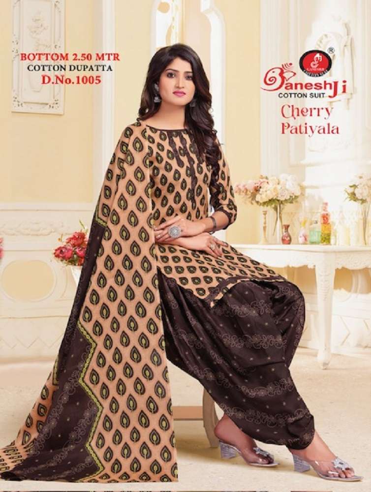 Ganeshji Cherry Patiyala Vol-4 – Dress Material -Wholesale Catalog